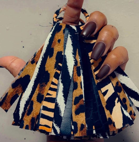 Animal print hoops 2.0